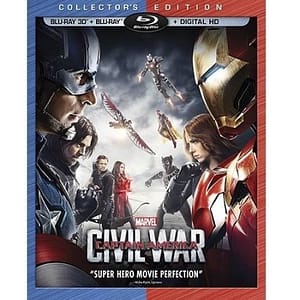 captain america civil war dvd