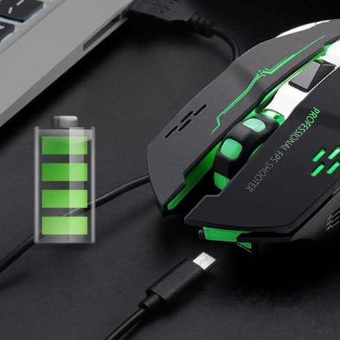 wireless silent gaming mouse 12