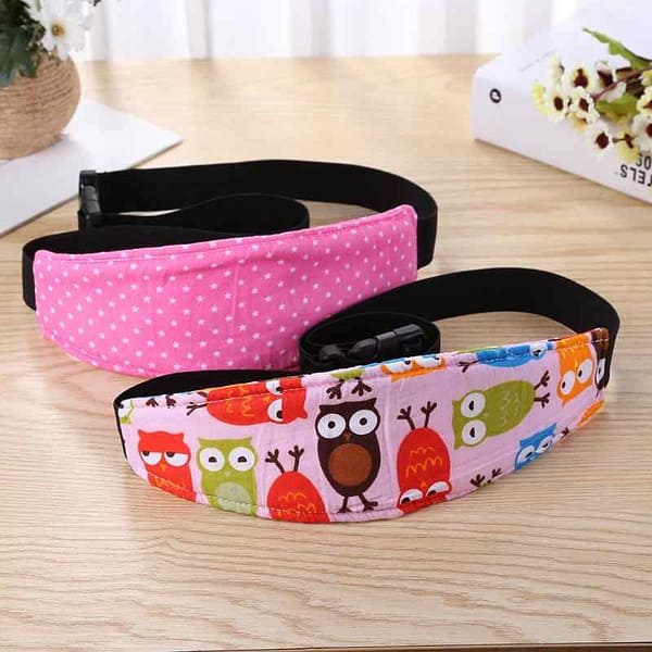 baby car seat head support band 2