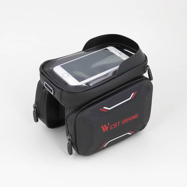 waterproof bike bag with phone holder 1