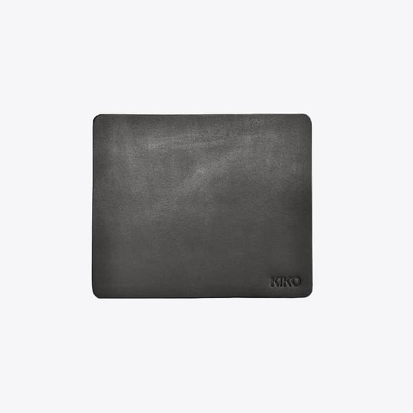 black leather mouse pad 1
