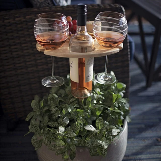 Foldable Outdoor Wine Table 3