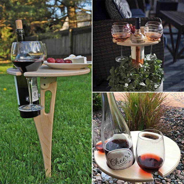 gardening wine table