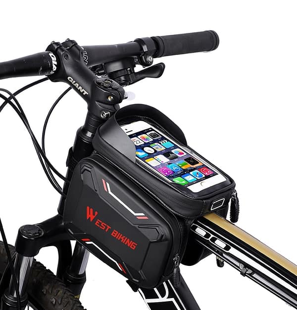 waterproof bike bag with phone holder 6